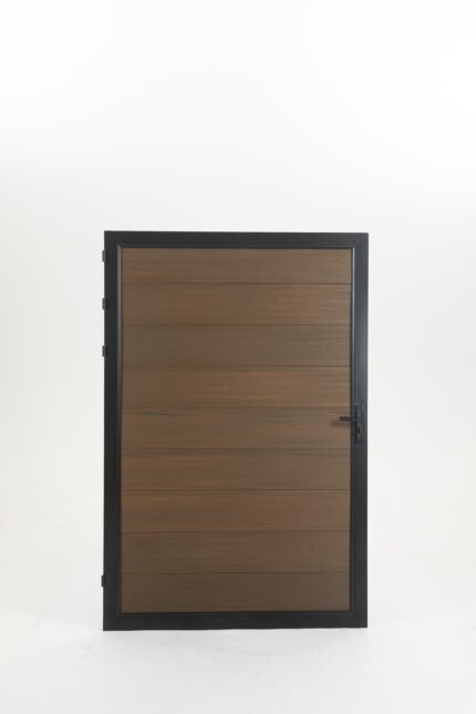 Premium tuindeur walnoot van FenceLine